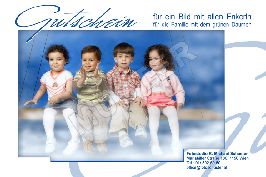 Gutscheine für Familienfotos